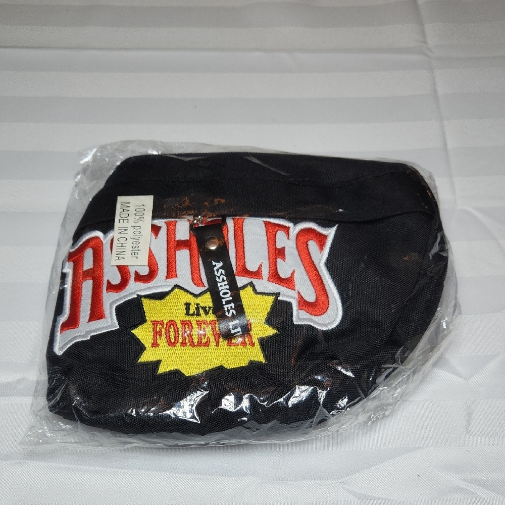 Assholes Live Forever Fanny Pack